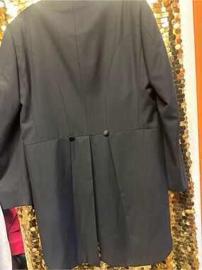 Men's Black Tailored Tuxedo Jacket - Classic Formal Blazer